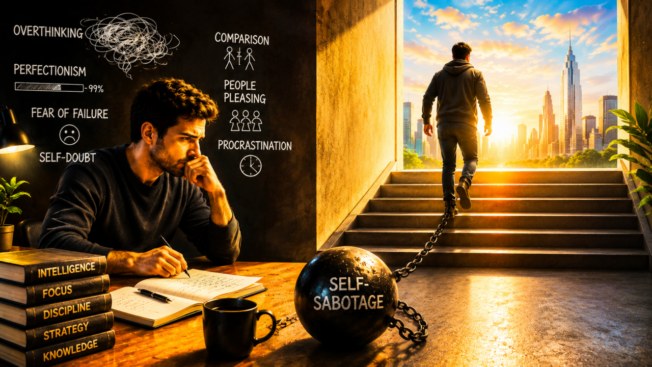 Why Smart People Still Sabotage Their Own Progress