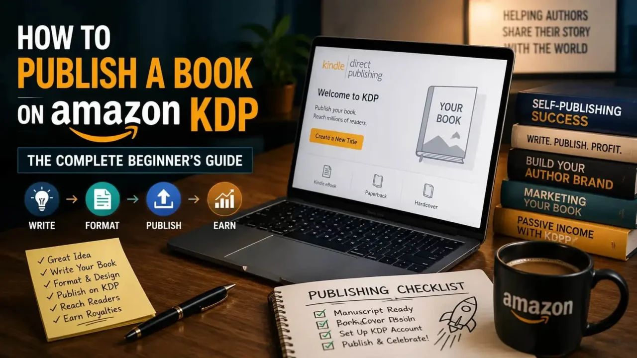 How to Publish a Book on Amazon KDP: The Complete Beginner’s