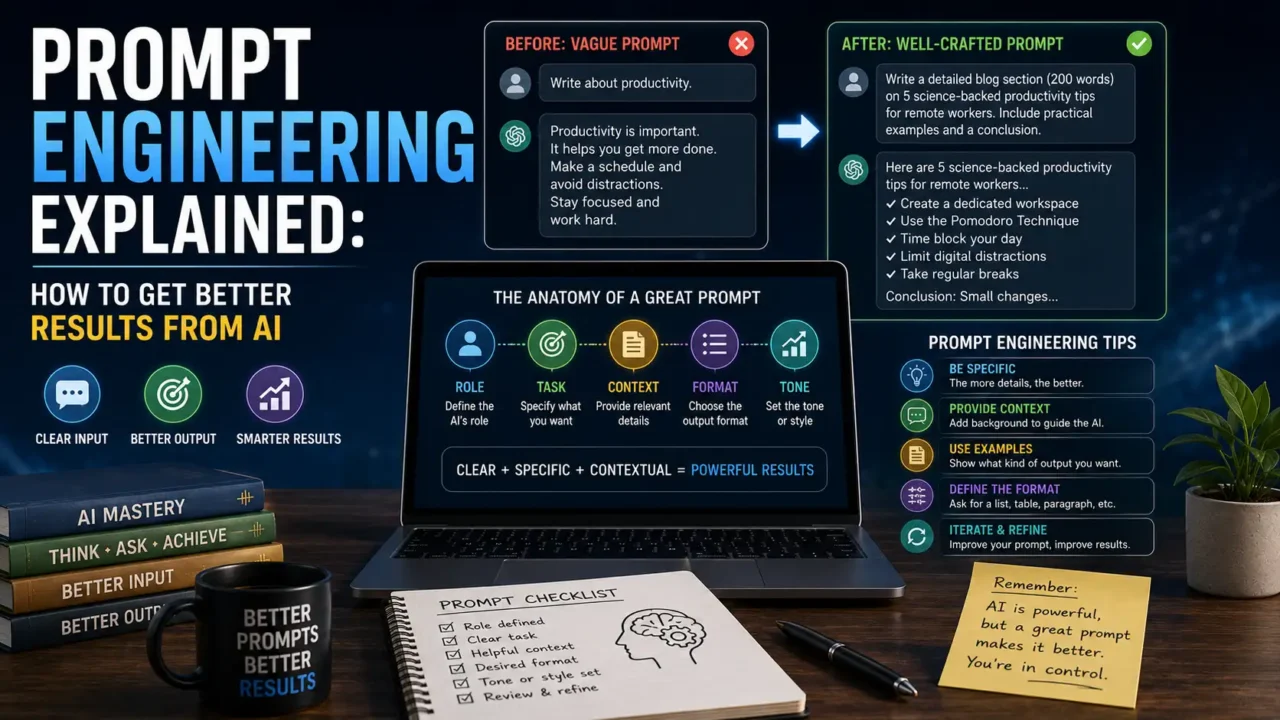 Prompt Engineering Explained: How to Get Better Results From AI