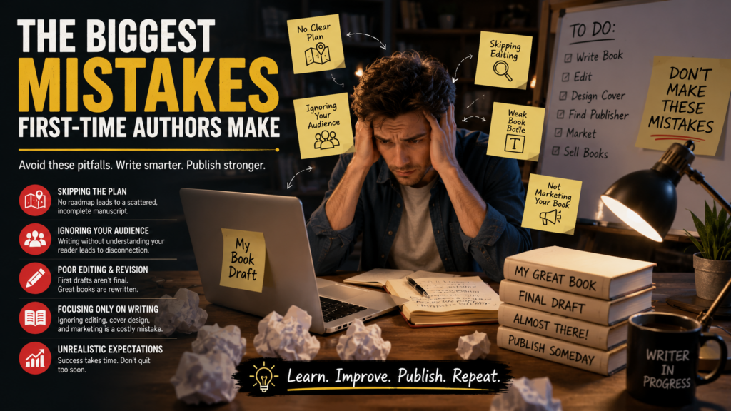 The Biggest Mistakes First-Time Authors Make