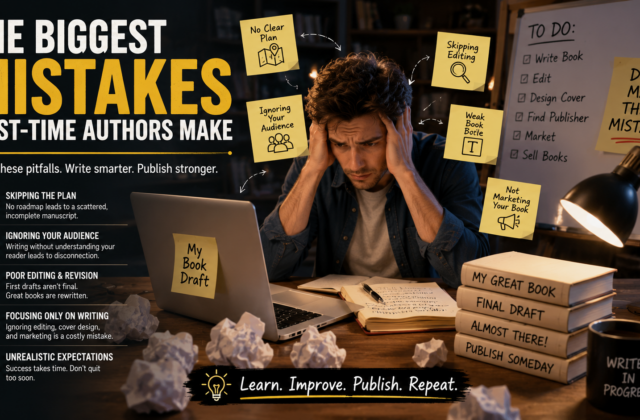 The Biggest Mistakes First-Time Authors Make