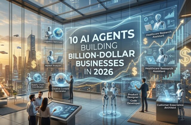 10 AI Agents Building Billion-Dollar Businesses in 2026