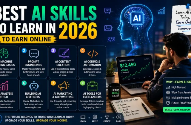 Best AI Skills to Learn in 2026 to Earn Online