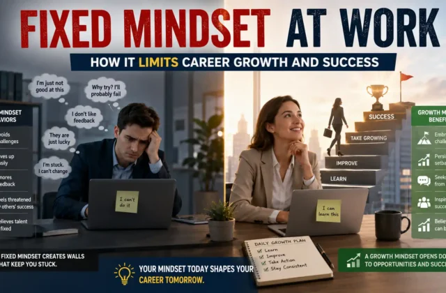 Fixed Mindset at Work: How It Limits Career Growth and Success
