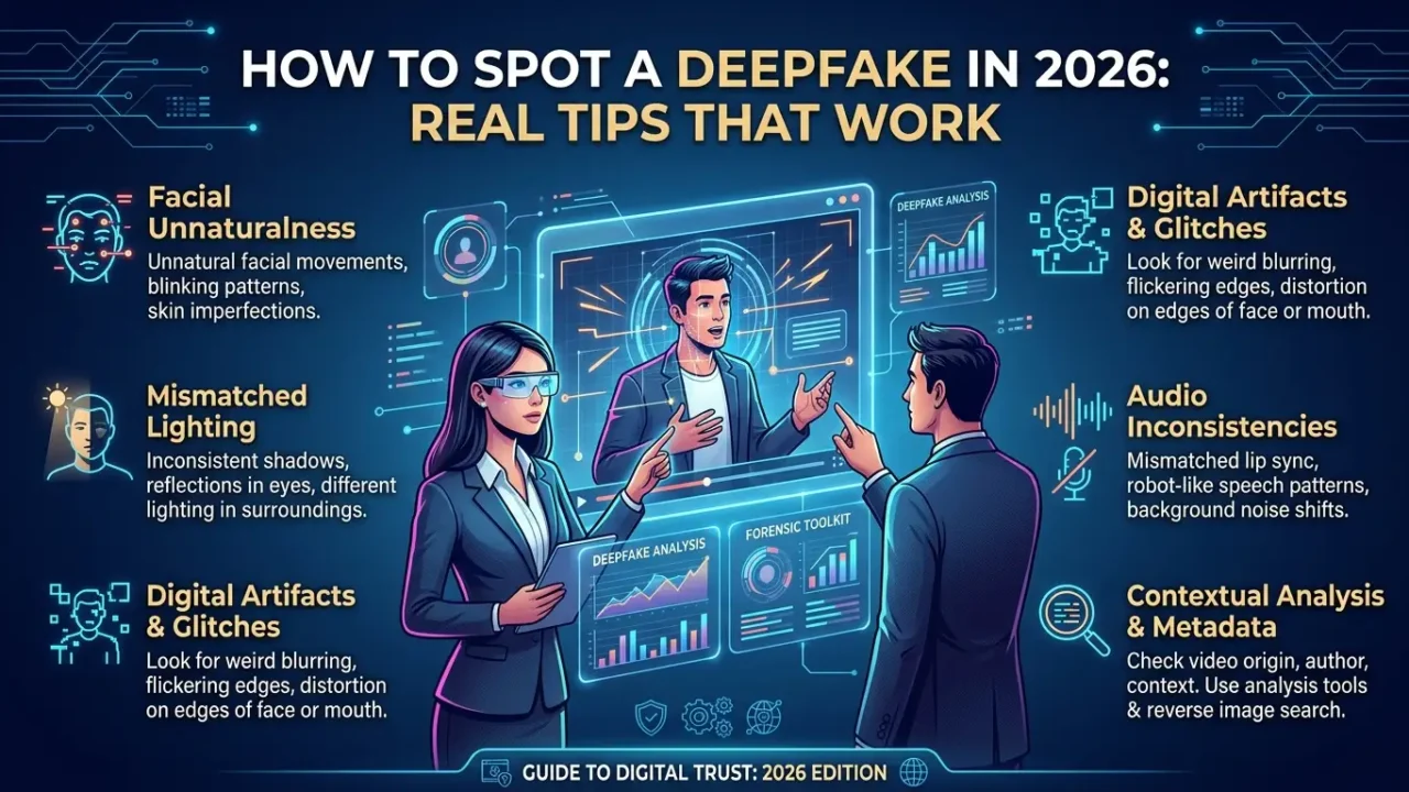 How to Spot a Deepfake in 2026: Real Tips That Work