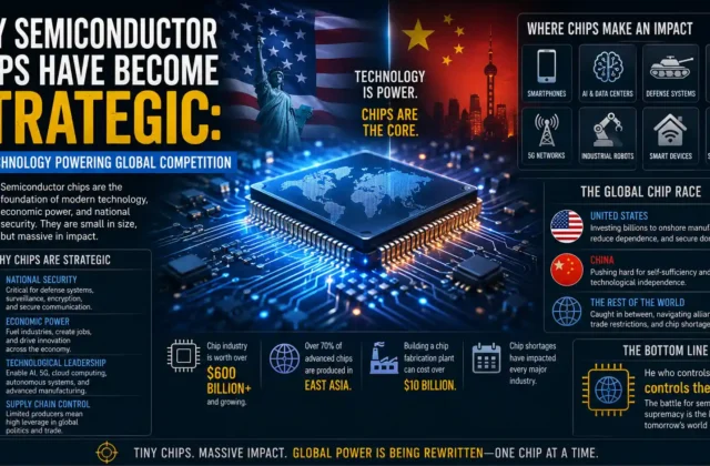 Why Semiconductor Chips Have Become Strategic: The Technology Powering Global Competition