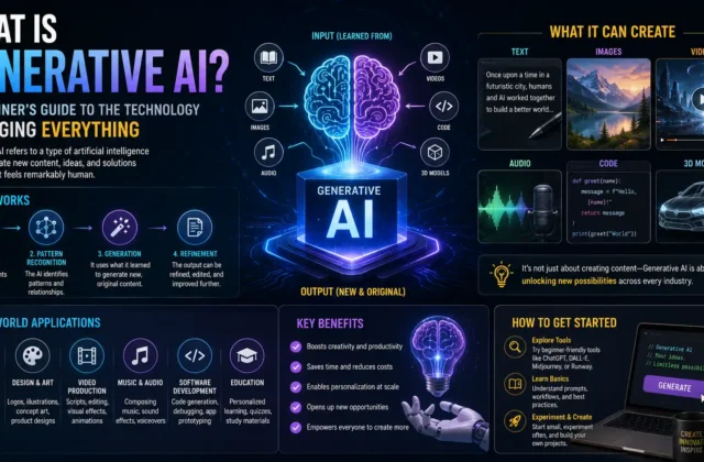 What Is Generative AI? A Beginner’s Guide to the Technology Changing Everything