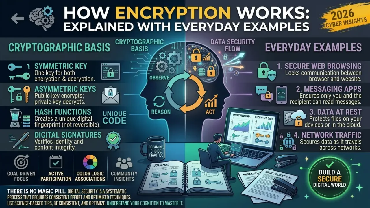 How Encryption Works: Explained With Everyday Examples