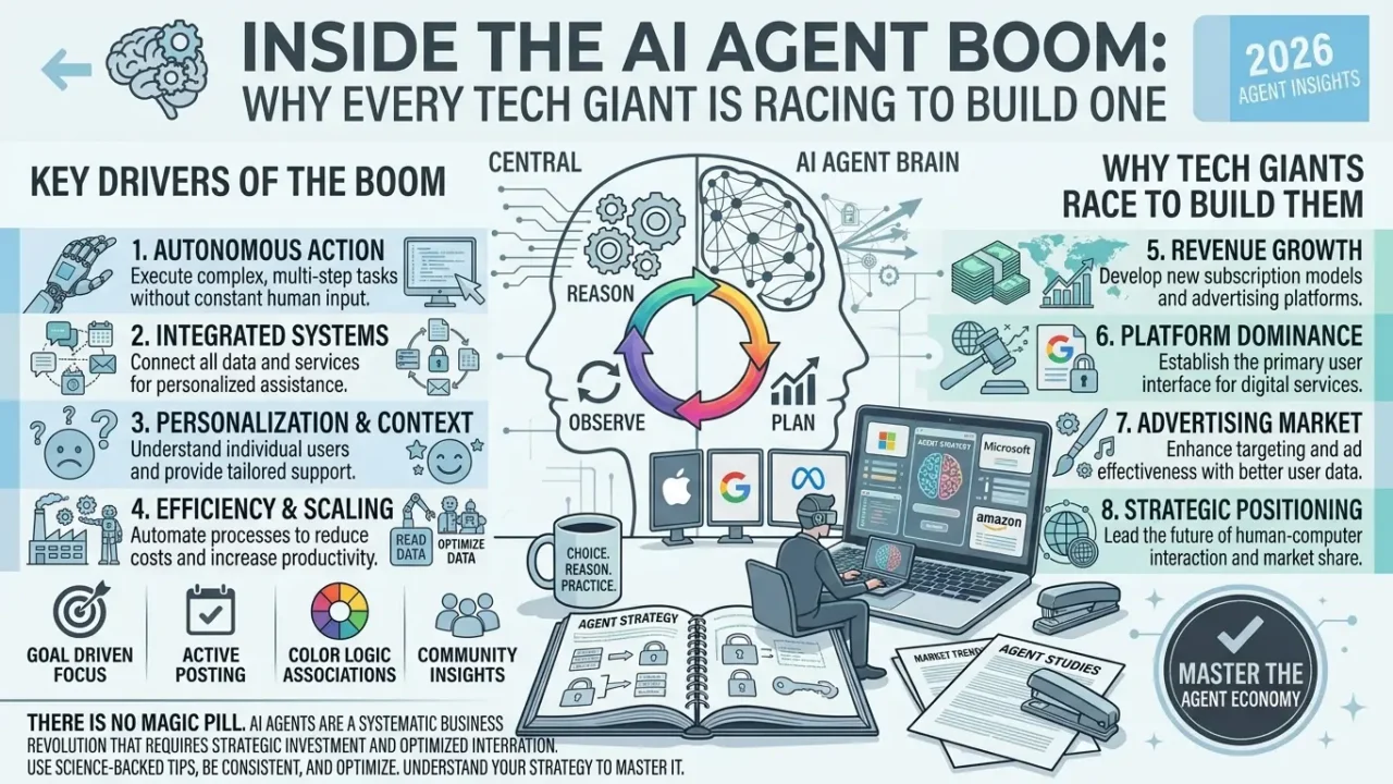 Inside the AI Agent Boom: Why Every Tech Giant Is Racing to Build One