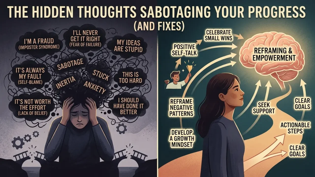 The Hidden Thoughts Sabotaging Your Progress (And Fixes)