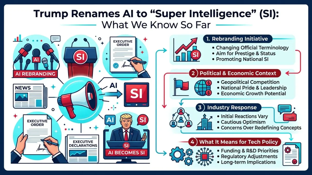Trump Renames AI to “Super Intelligence” (SI): What We Know So Far