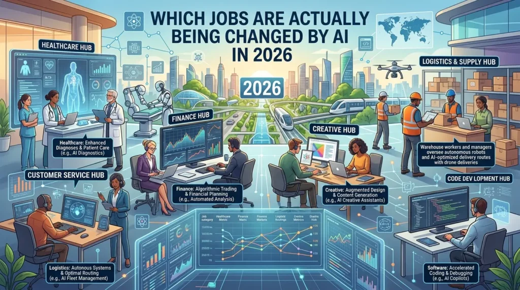Which Jobs Are Actually Being Changed by AI in 2026