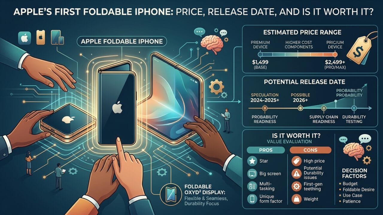 Apple’s First Foldable iPhone: Price, Release Date, and Is It Worth It?