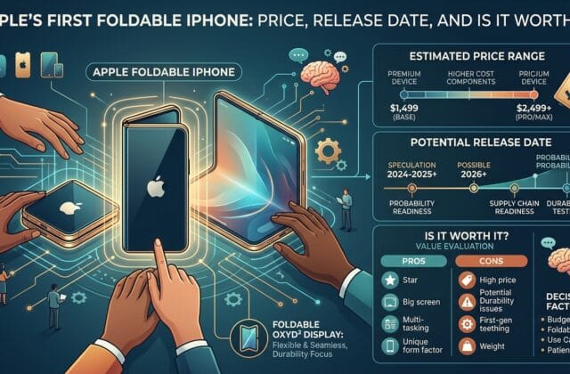 Apple’s First Foldable iPhone: Price, Release Date, and Is It Worth It?