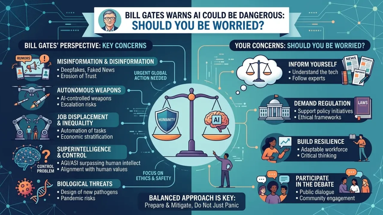 Bill Gates Warns AI Could Be Dangerous: Should You Be Worried?