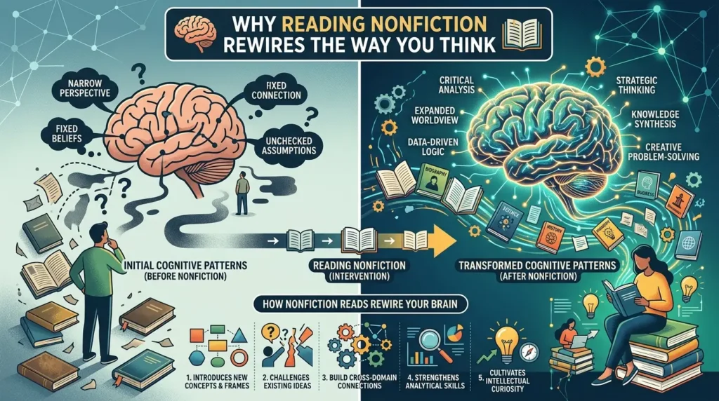 Why Reading Nonfiction Rewires the Way You Think